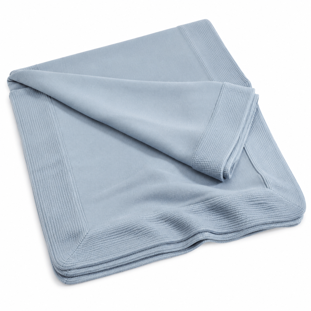 Ruban – Plaid décoratif à bordure tissée en relief
