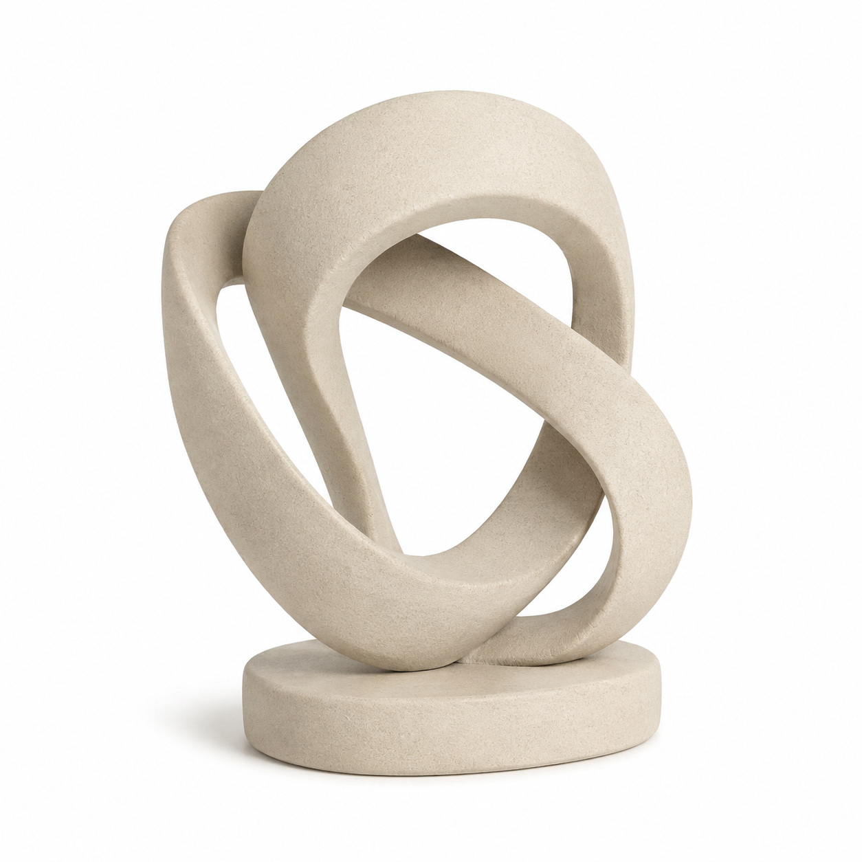 Nœud – Sculpture décorative en ruban
