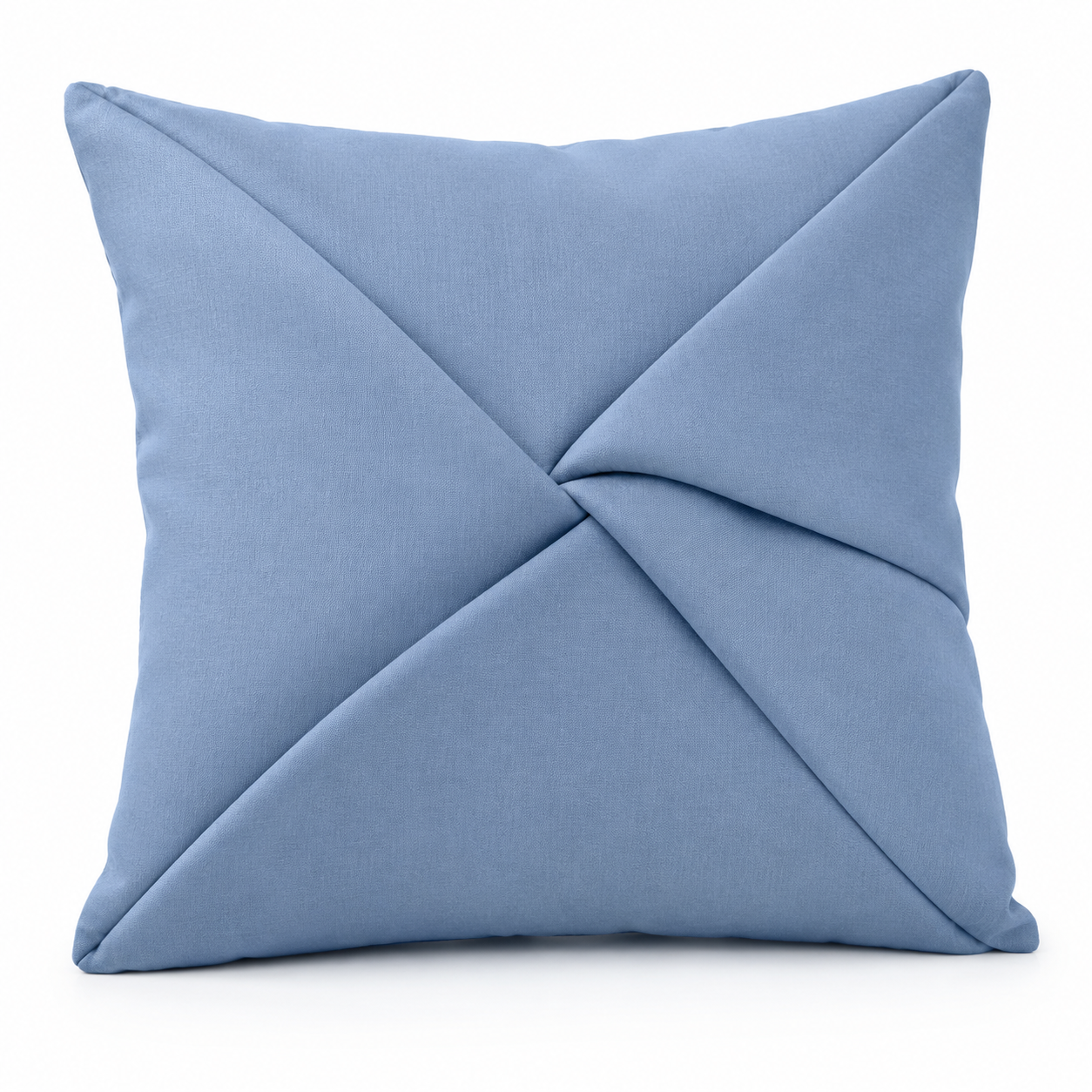 Nacre – Coussin décoratif à plis croisés