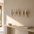 Voile – Décoration murale à 5 ailettes pivotantes