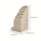 Strate – Serre-livres sculpturaux – Paire de 2