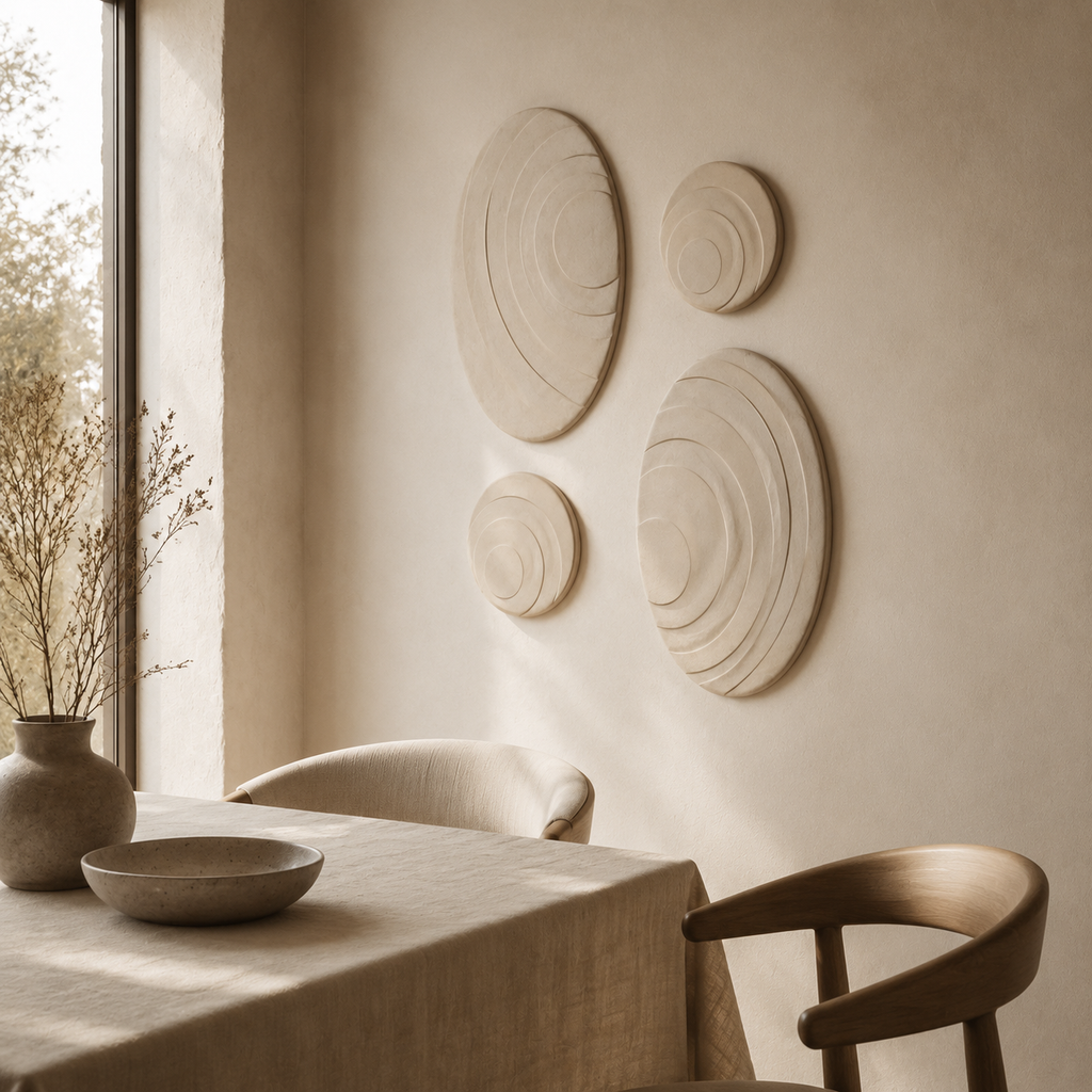 Halo – Composition murale modulaire – Lot de 4