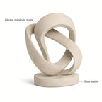 Nœud – Sculpture décorative en ruban