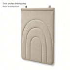 Cadre – Tenture murale textile à relief arqué