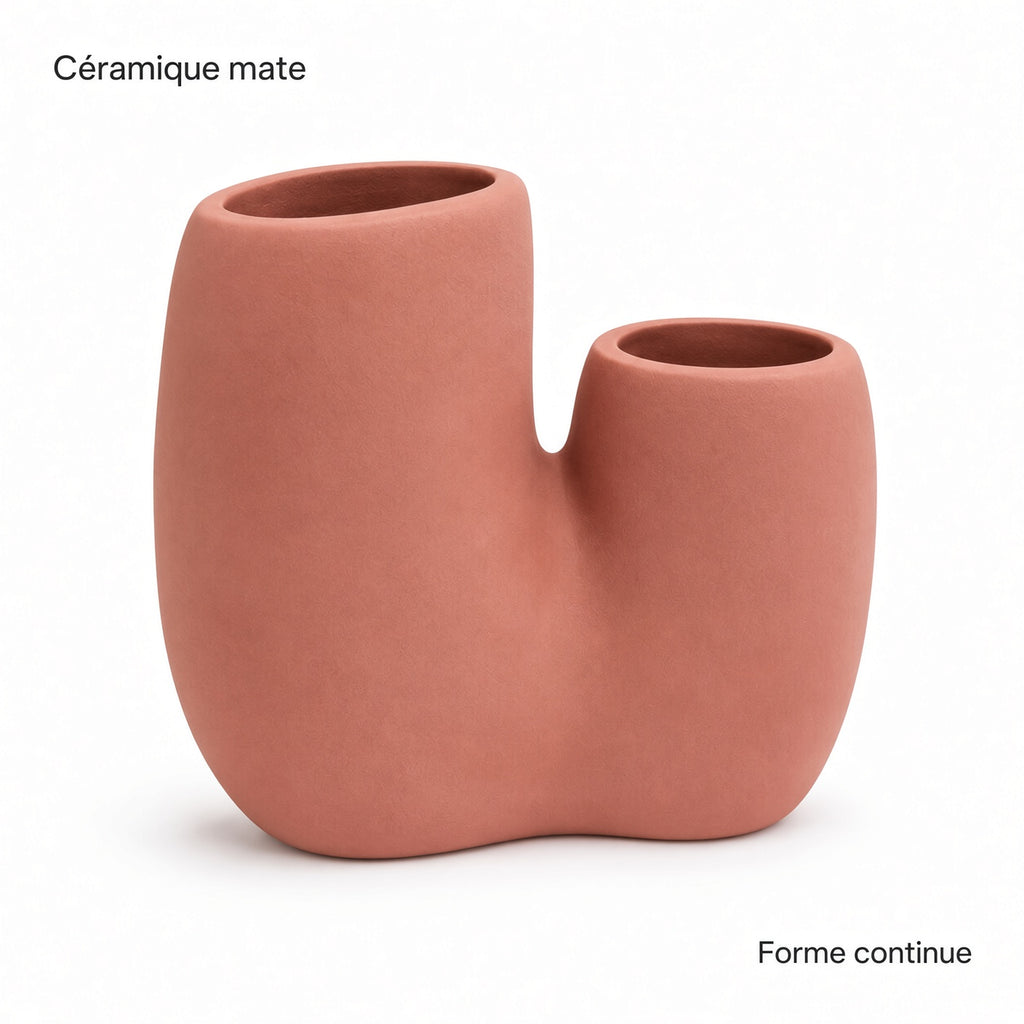 Duo – Vase monobloc à deux chambres