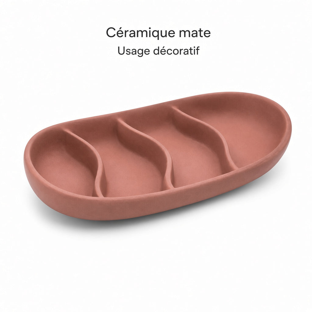 Rivage – Coupe décorative à séparations courbes