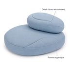 Galet – Coussins de sol emboîtables – Lot de 2