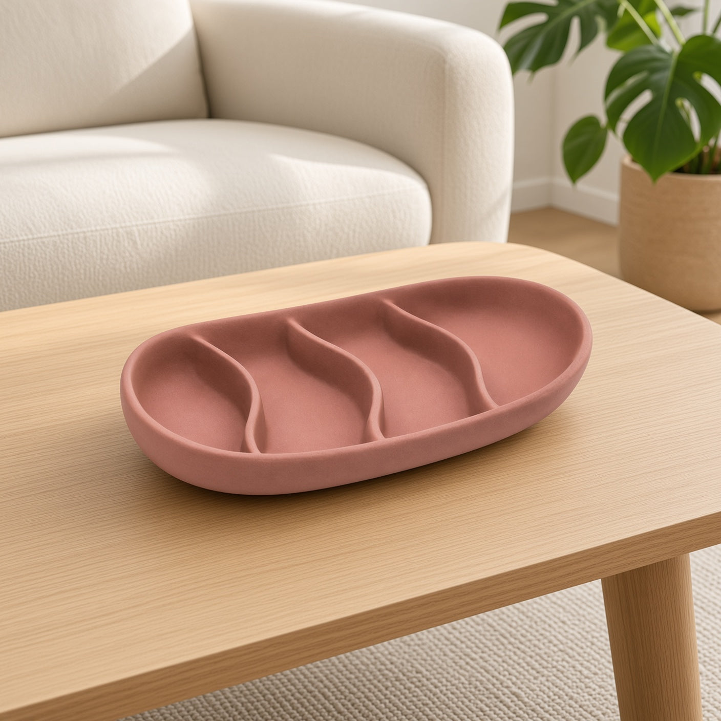 Rivage – Coupe décorative à séparations courbes