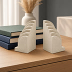 Strate – Serre-livres sculpturaux – Paire de 2