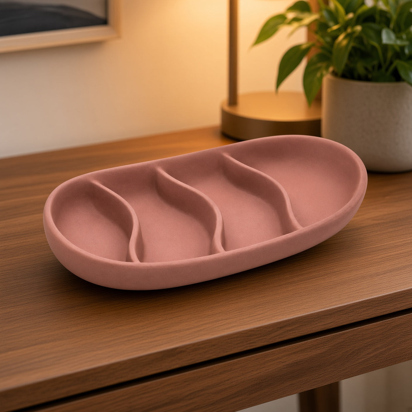 Rivage – Coupe décorative à séparations courbes